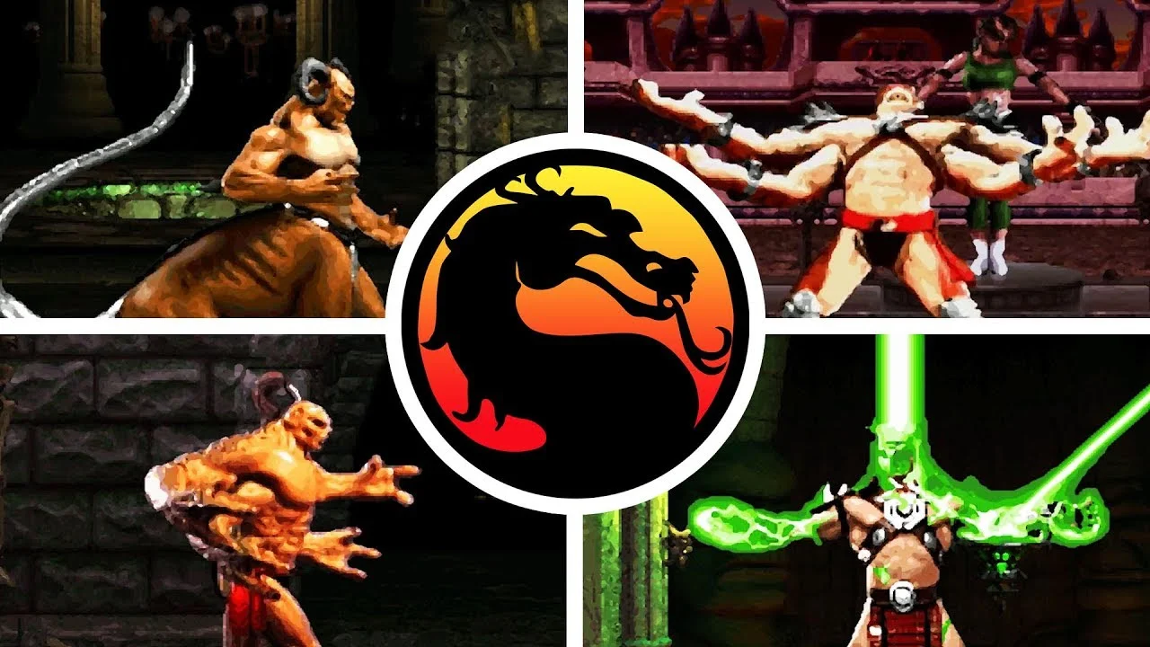 Bosses in the game Mortal Kombat